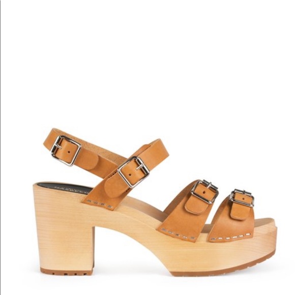 swedish hasbeens buckle sandal